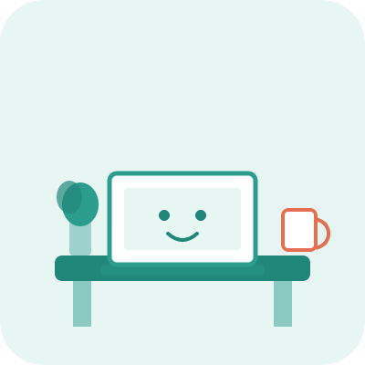 Virtual assistant desk setup